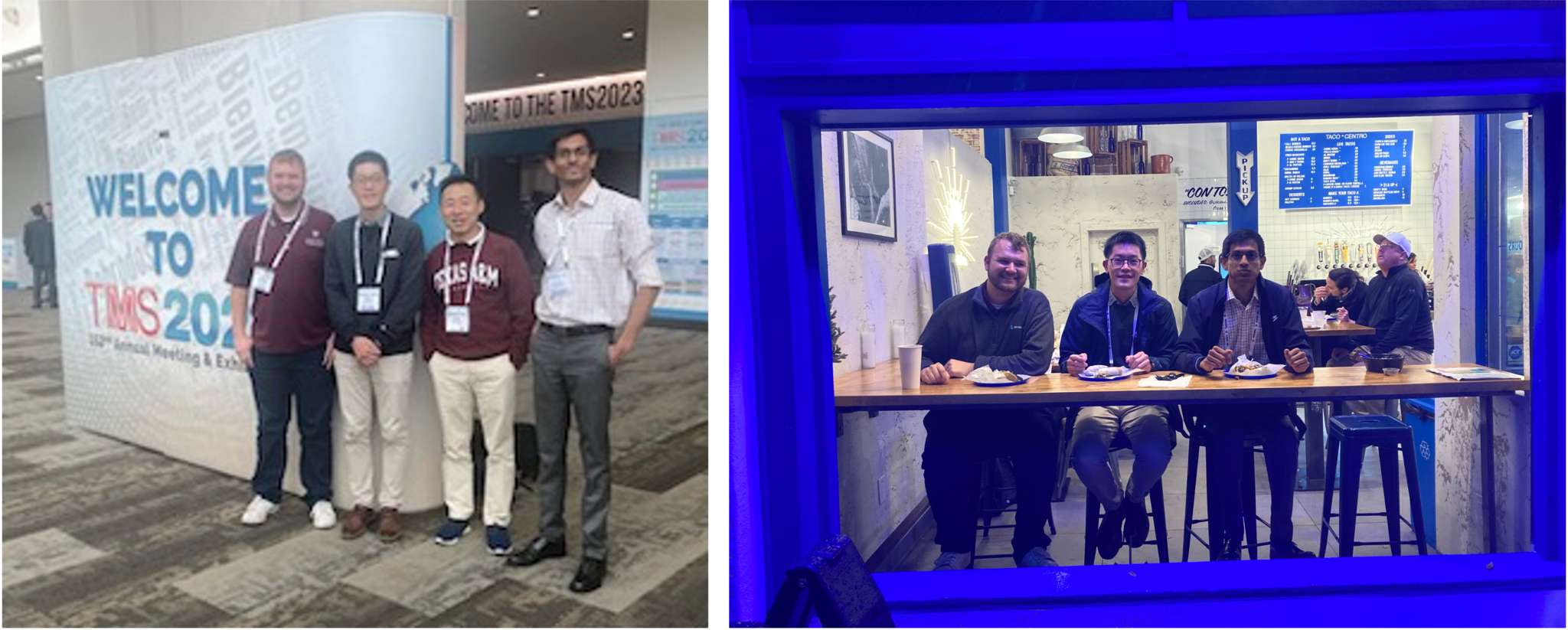 2023/03 Kelvin’s group presented at TMS 2023 in San Diego